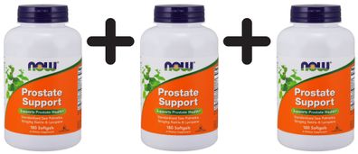 3 x Prostate Support - 180 softgels