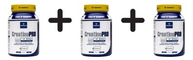 3 x CreatinePRO Creapure, Unflavoured - 500g