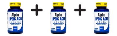 3 x Alpha Lipoic Acid, 200mg - 100 caps