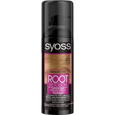 Syoss Ansatz Retuschierspray, Dunkelblond 120ml