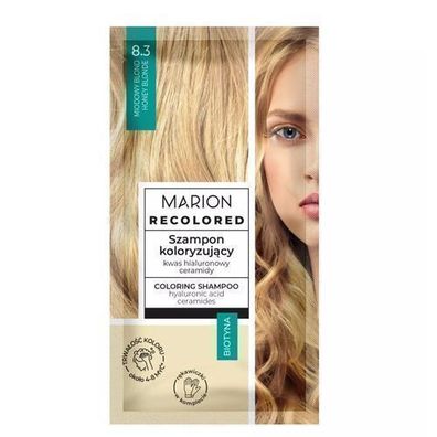 Marion Farbshampoo Honigblond 8.3, 35 ml