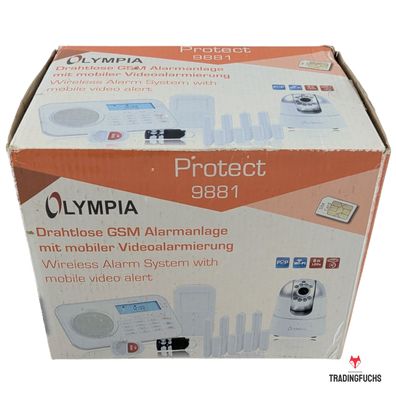 Olympia Protect 9881 Haus Alarmanlage Funk Alarmsystem | Kamera fehlt Rest Neu