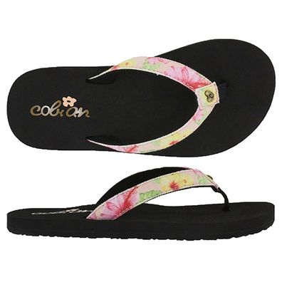 COBIAN Kids Flip Flop Leilani hibiscus - Größe in US/EU: 11-12/28