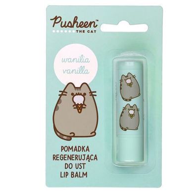 Pusheen Lippenbalsam mit regenerierender Vanille, 3,8g