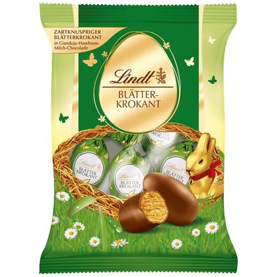 Lindt Blätterkrokant-Eier 85g