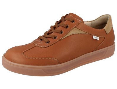 FINN Comfort FINNCO Interlagos Damen und Herren Halbschuhe Sneaker braun Leder