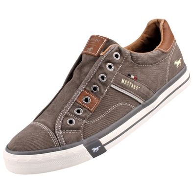 Mustang Herren Canvas Sneaker Grau 4072404/20