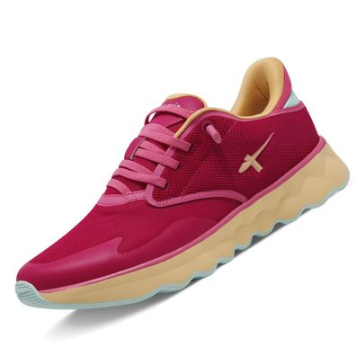 Tamaris Damen Easy In Sneaker Fuxia Comb 1-23700-44/595