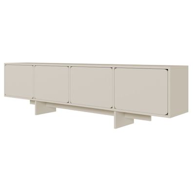 Selsey WUWU - TV-Schrank 4-türig, Greige, 200 cm