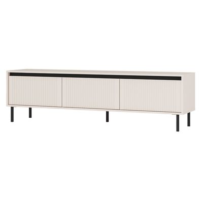 Selsey Osaka - TV-Möbel mit 3 Schubladen, Sandbeige, 179 cm