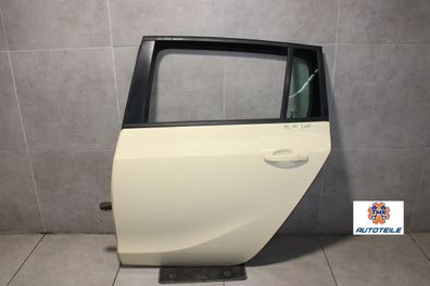 Opel Zafira C Tourer Tür hinten links Fahrerseite Z611 Taxi Hellelfenbein XNMAW