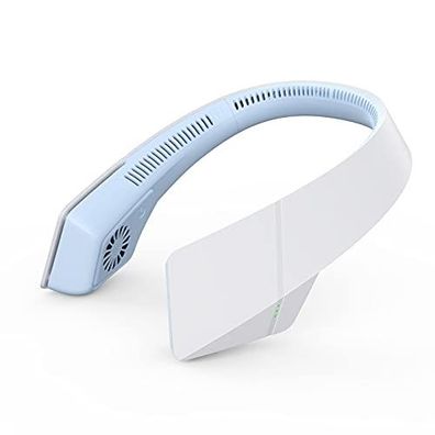 Nackenklimaanlage ohne Flügel, tragbar, wiederaufladbar, USB-Freisprecheinrichtung, H