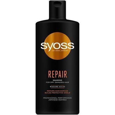 Syoss Repair Shampoo, 440ml