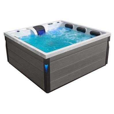 Whirlpool Swim Spa Outdoorpool AWT IN-407 eco Sterling Silver 200x200 grau