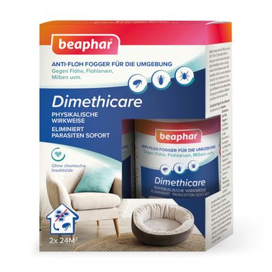 Beaphar Dimethicare Anti-Floh Mni-Fogger - 2x 75 ml