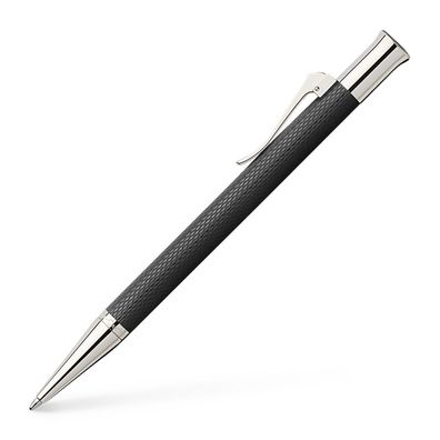 Graf von Faber-Castell Drehkugelschreiber Guilloche, Schwarz