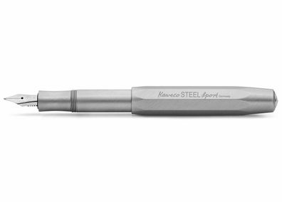 Kaweco STEEL SPORT Füllhalter Edelstahl (B, B, F, , )