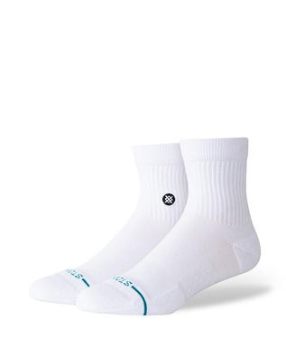 STANCE Socken Icon Quarter white