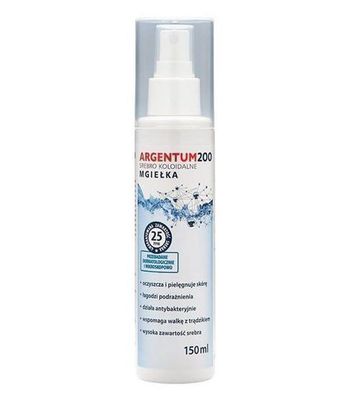 Argentum 200 Körperspray, 25PPM Kolloidales Silber, 150ml