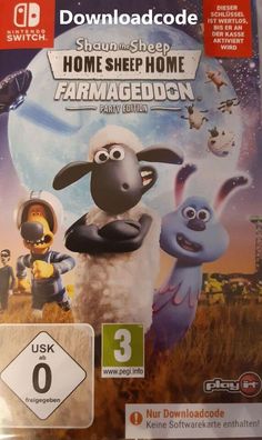 Nintendo Switch Spiel Shaun the Sheep Home Sheep Home Farmageddon Game Key Code