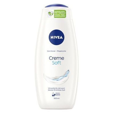 Nivea Creme Soft Duschgel mit Mandelöl, 500 ml