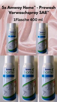 5 X Amway PreWash Vorwaschspray SA8 Fleckenspray ?