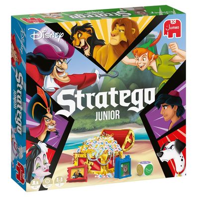 JUMBO 19803 Disney Stratego Junior, Familienspiel