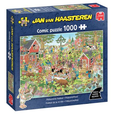 Jan van Haasteren Mittsommerfest, 1000 Teile Puzzle