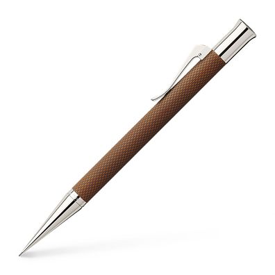 Graf von Faber-Castell Drehbleistift Guilloche, Cognac