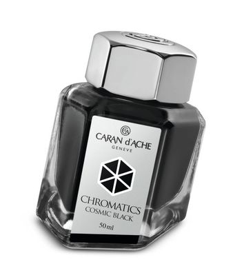 Caran d'Ache Tintenfass Chromatics Cosmic Black 50ml