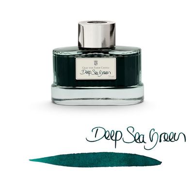 Graf von Faber Castell Tintenglas 75ml - Deep Sea Green