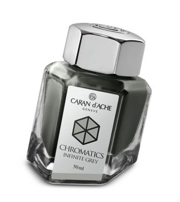 Caran d'Ache Tintenfass Chromatics Infinite Grey 50ml