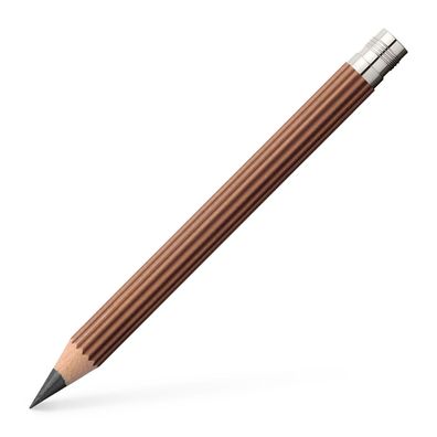 Graf von Faber-Castell Taschenbleistift Magnum braun, 3 Stkück