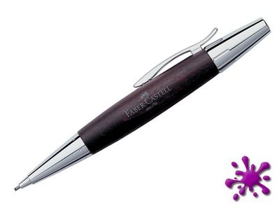 Faber-Castell Drehbleistift E-MOTION, 1,4 mm, B, Birnbaum dunkelbraun