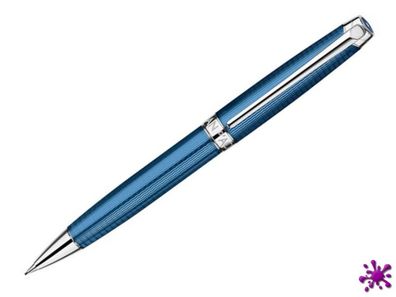 Caran d'Ache Léman Grand Bleu Minenhalter; Bleistift 0,7mm