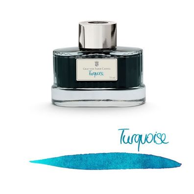 Graf von Faber Castell Tintenglas 75ml - Turquoise