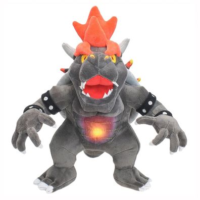 Super Mario Wut Bowser Kuscheltier - 30 cm Plüschtier Giga Bowser Angry