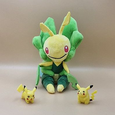 Pokemon Matrifol Kuscheltier - 17 cm Plüschtier Leavanny