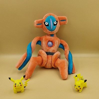 Pokemon Deoxys Kuscheltier - 18 cm Plüschtier Deoxys