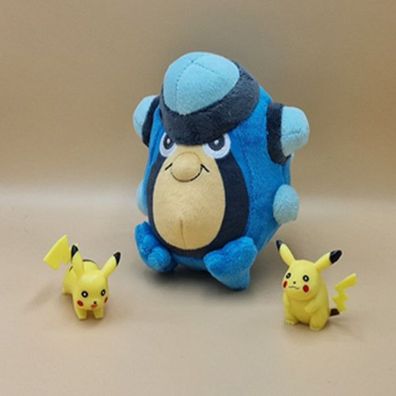 Pokemon Mebrana Kuscheltier - 13 cm Plüschtier Palpitoad