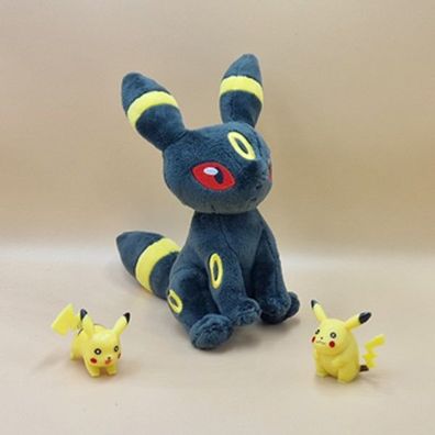 Pokemon Nachtara Kuscheltier - 15 cm Plüschtier Umbreon