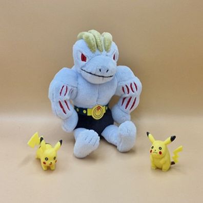 Pokemon Maschock Kuscheltier - 15 cm Plüschtier Machoke