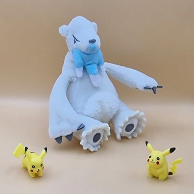 Pokemon Siberio Kuscheltier - 16 cm Plüschtier Beartic