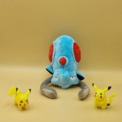 Pokemon Tentacha Kuscheltier - 18 cm Plüschtier Tentacool