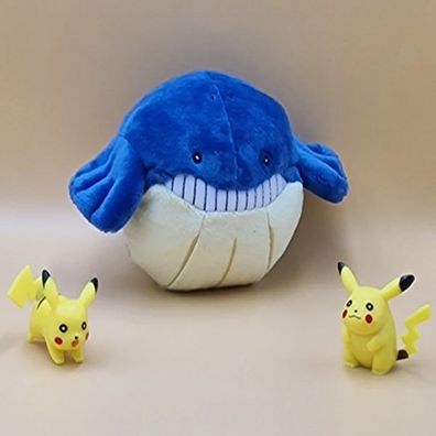 Pokemon Wailmer Kuscheltier - 12 cm Plüschtier Wailmer