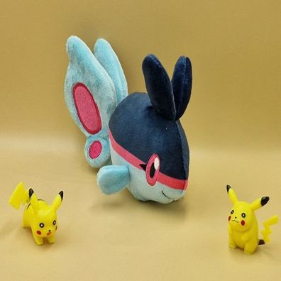 Pokemon Finneon Kuscheltier - 18 cm Plüschtier Finneon