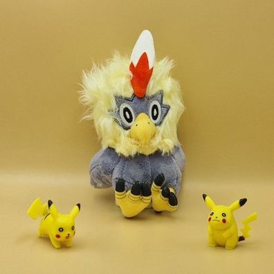 Pokemon Geronimatz Kuscheltier - 15 cm Plüschtier Rufflet