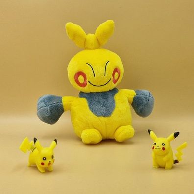 Pokemon Makuhita Kuscheltier - 14 cm Plüschtier Makuhita