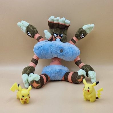 Pokemon Thanathora Kuscheltier - 14 cm Plüschtier Barbaracle