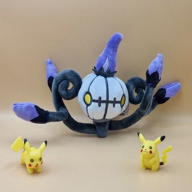 Pokemon Skelabra Kuscheltier - 16 cm Plüschtier Chandelure